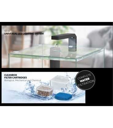 Aquário NOVO Aquatlantis KUBUS + LED + Filtro 10L a 54L