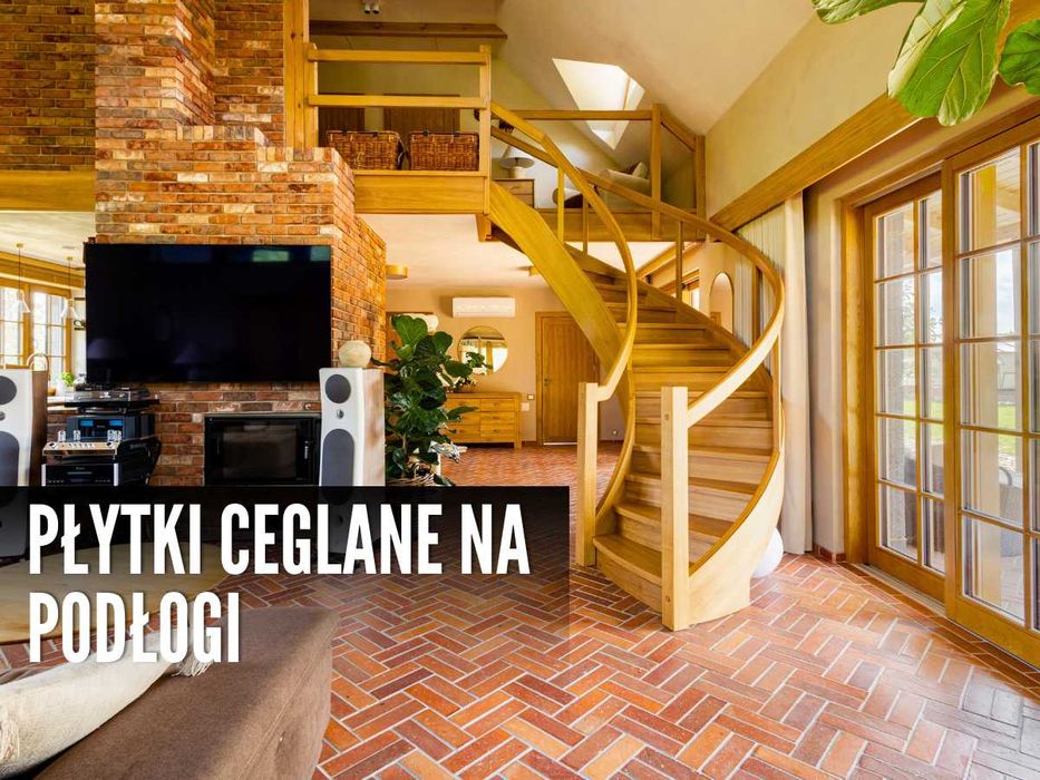 Płytki z cegły na podłogę, płytki z naturalnej cegły, wysyłka 24h