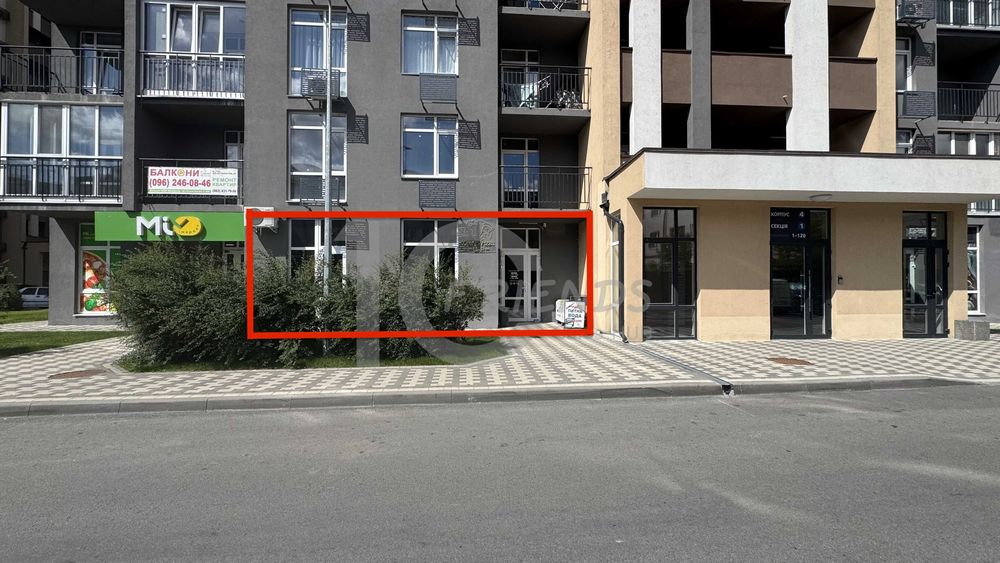 Оренда фасадного приміщення в ЖК Кришталеві джерела 74,3м2 з ремонтом