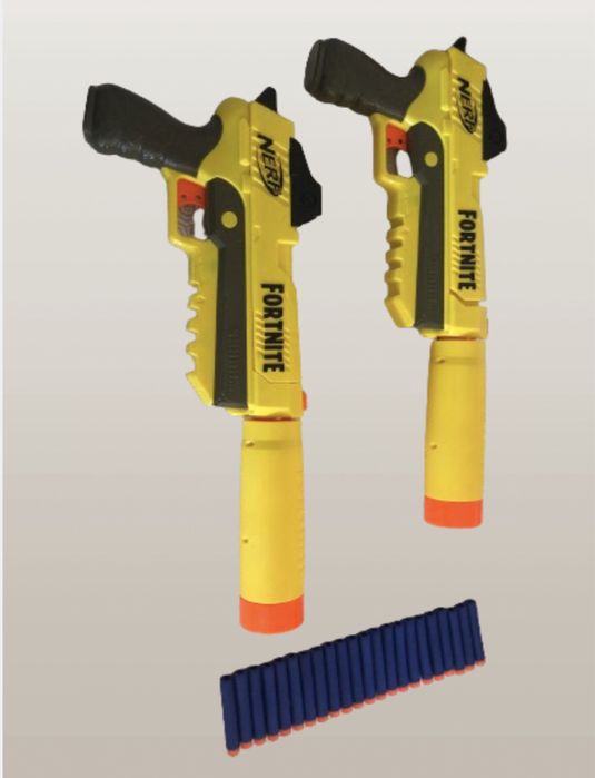 Conjunto x2 Nerf Fortnite + Balas