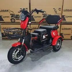 Електричний трицикл Corso Logan 1200W 72V 23Ah колеса 300-10 ящик АКБ
