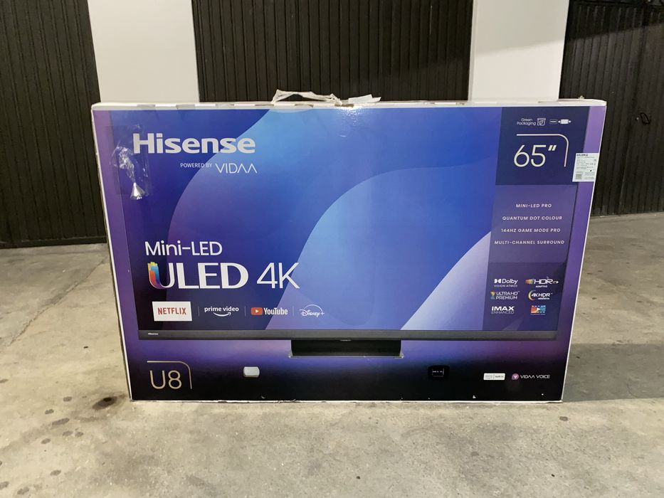 Smart TV HISENSE  65" 4K mini-LED