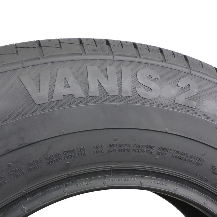 195/80/14C Barum 195/80R14C 106/104Q Vanis 2 Lato Letnie 2019 8,2mm