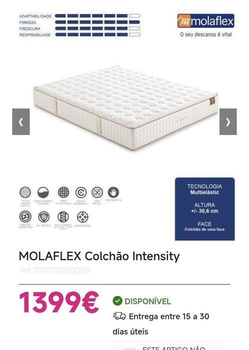 Colchão King Molaflex