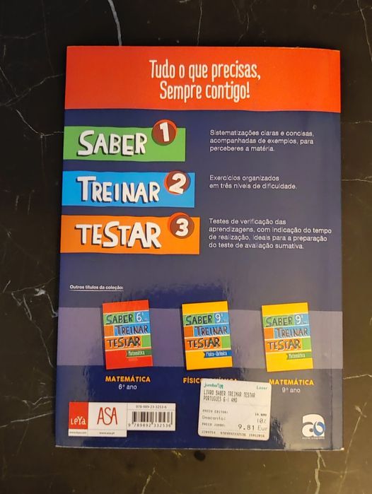 Saber, Treinar, Testar - Português 6.º Ano