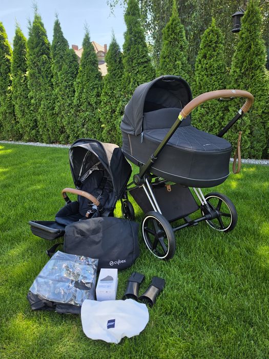 Cybex Priam 2.0 Chrome 2w1 gondola spacerówka Black Torba Cybex Akcesoria