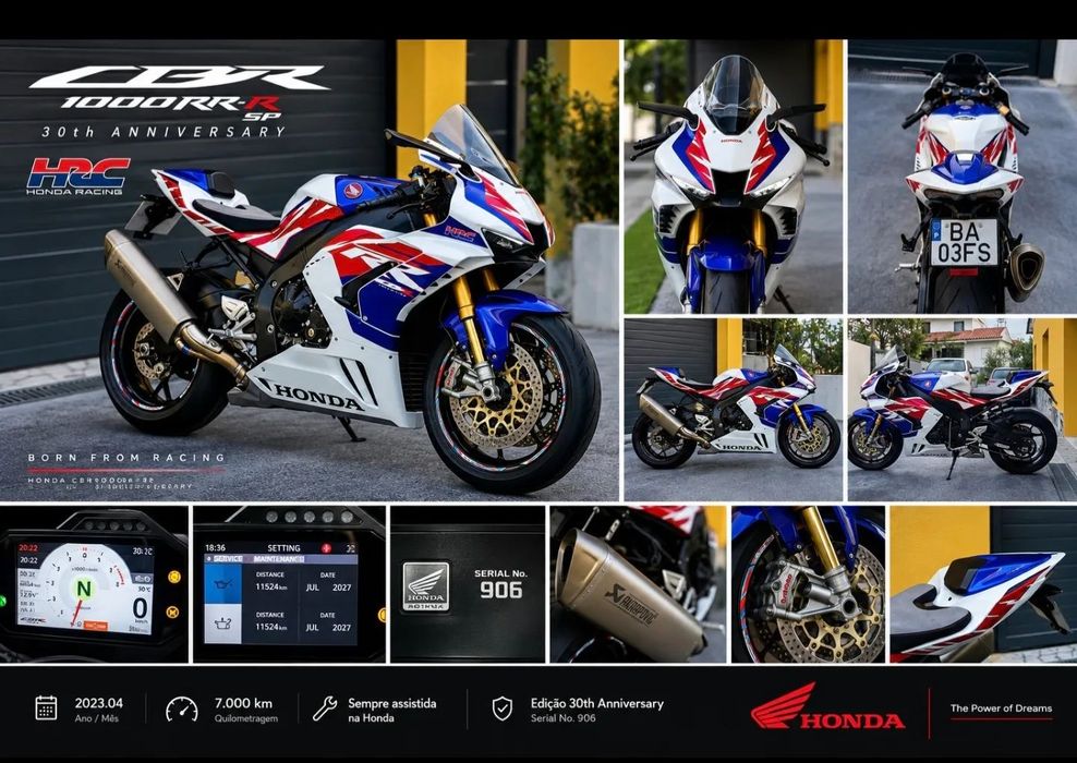 Honda CBR  CBR1000RR-R Fireblade SP 30th Anniversary