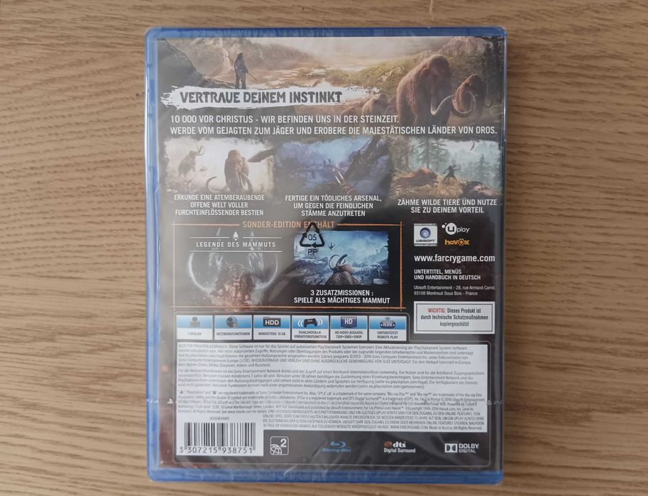 Far Cry Primal Special Edition na PS4 Playstation 4 PS5 PL (nowa)