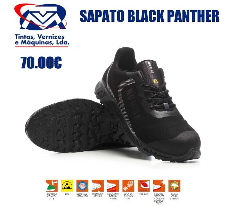 SAPATOS E BOTAS DE SEGURANÇA CERTIFICADOS