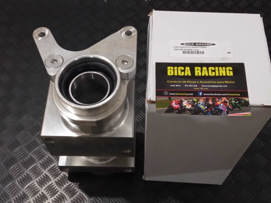 Cubo excentrico eixo traseiro Suzuki LTZ400 Quadsport 2004 a 2008