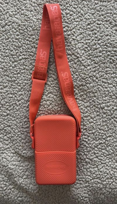 Mala / Bolsa Havaianas Street Bag Laranja Coral (Nova)