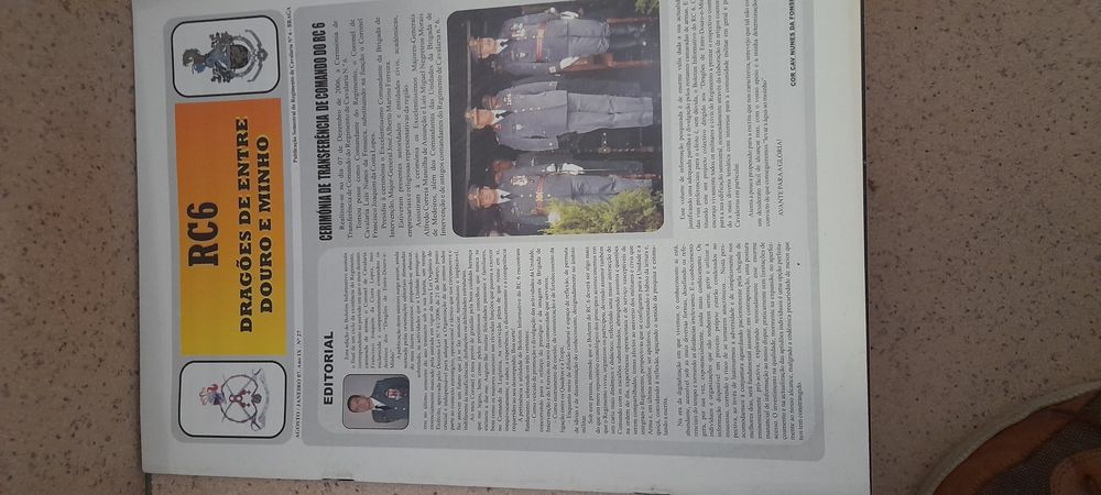 Conjunto 3 revistas Cavalaria