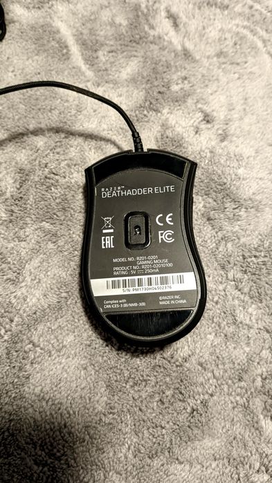 Razer DeathAdder Elite rato gaming 16k DPI (usado, sem caixa)