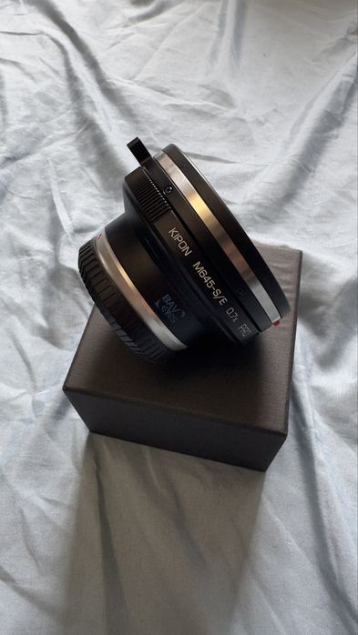 Kipon M645-Sony E 0.7x