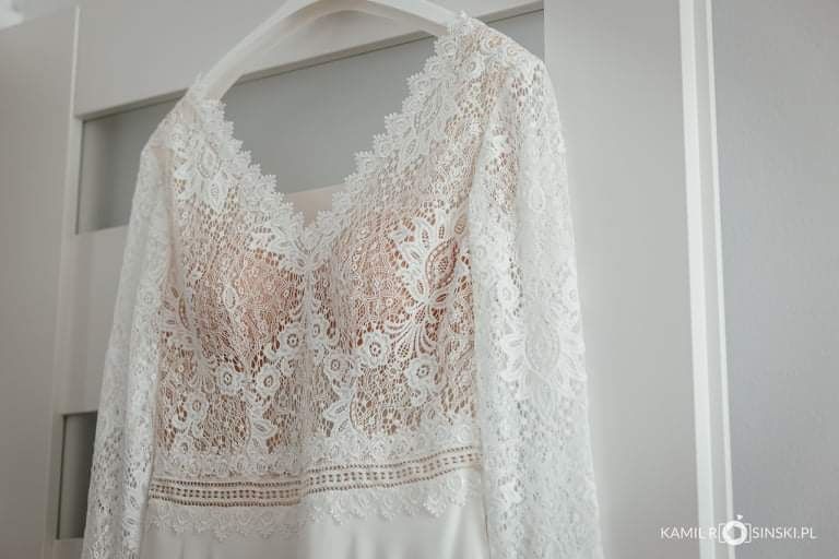 Suknia ślubna zakupiona w salonie Lauren