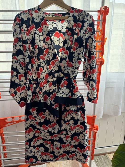 Conjunto seda flores