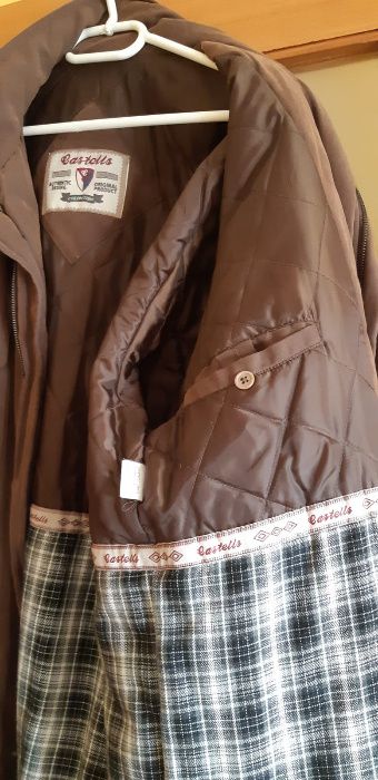 Men's Brown Coat, Size XL (Broken Zipper)64298020173571120