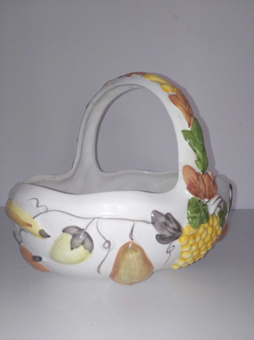 Fruteira anos 90 tema frutas louça