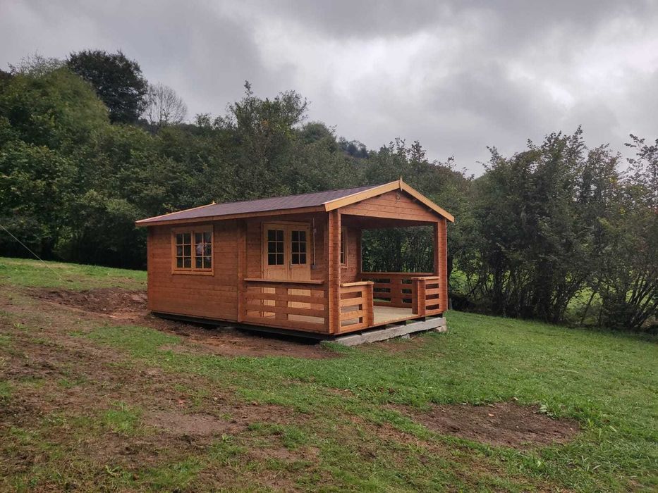 Casa de Montanha - modelo MONTANA – 23,8 m² com Alpendre