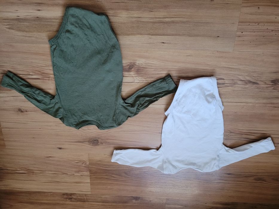 2 x body długi rękaw chłopięce uni 74