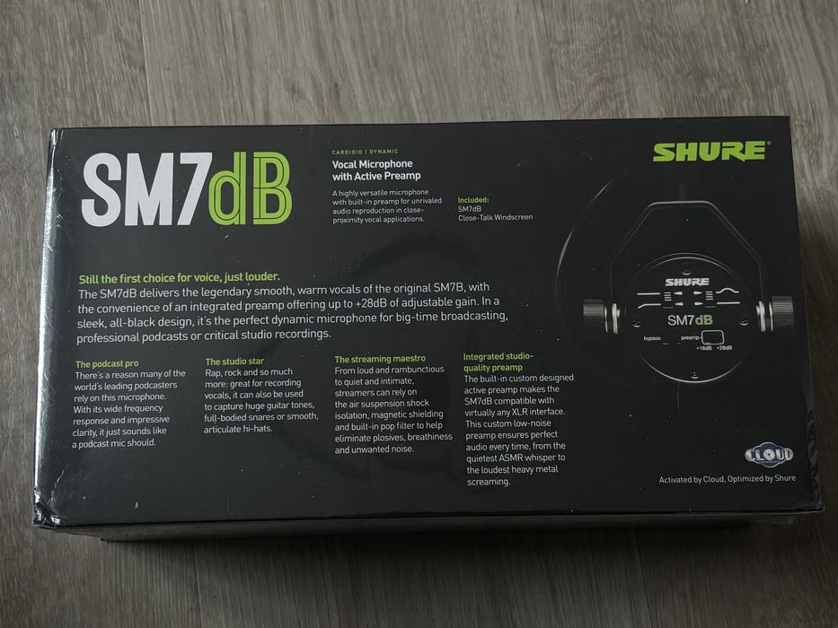 Mikrofon Shure SM7db