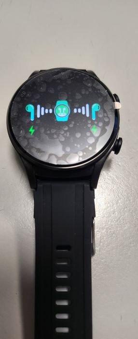 Smartwatch GT66 com fones de ouvido