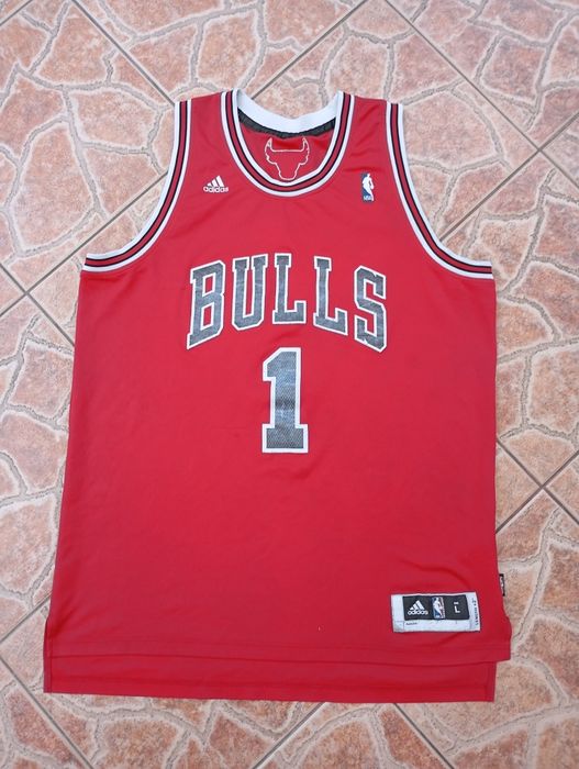 T-shirt NBA Chicago Bulls Adidas Derrick Rose #1 rozmiar L używana