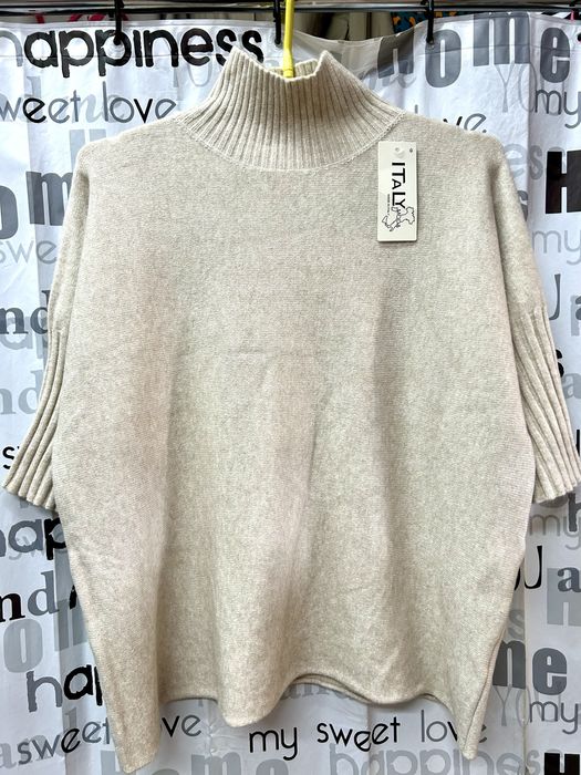 Свитер люкс качества, вискоза, ОВЕРСАЙЗ, Италия