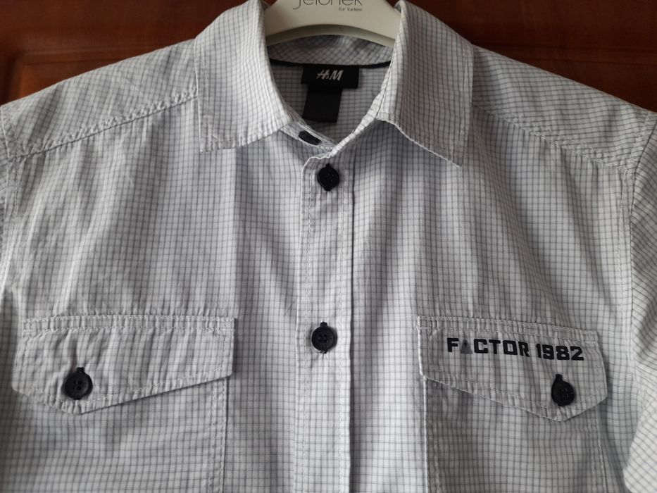 Koszula sportowo elegancka r. 158 - 164  H&M