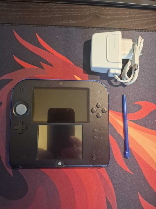 Nintendo 2DS Preta e Azul modificada 64 GB