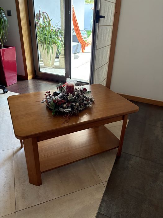 Mesa de apoio De madeira maçica