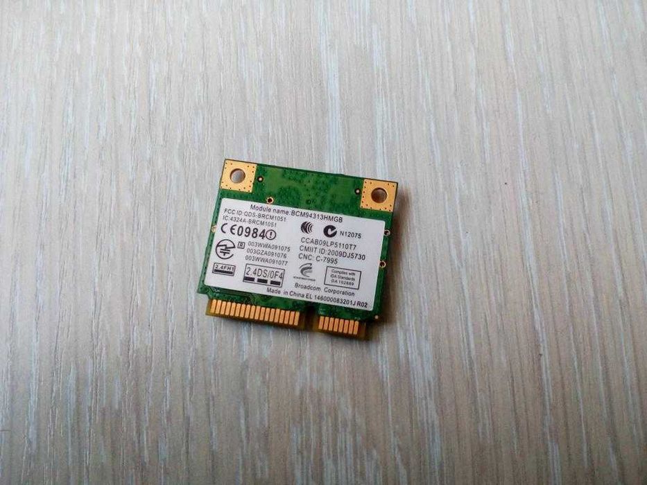 Сетевая карта Wifi Bluetoothмодуль для ноутбука Broadcom Intel 5шт лот