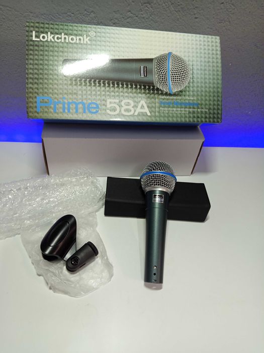 Microfone Prime58A dinâmico Novo