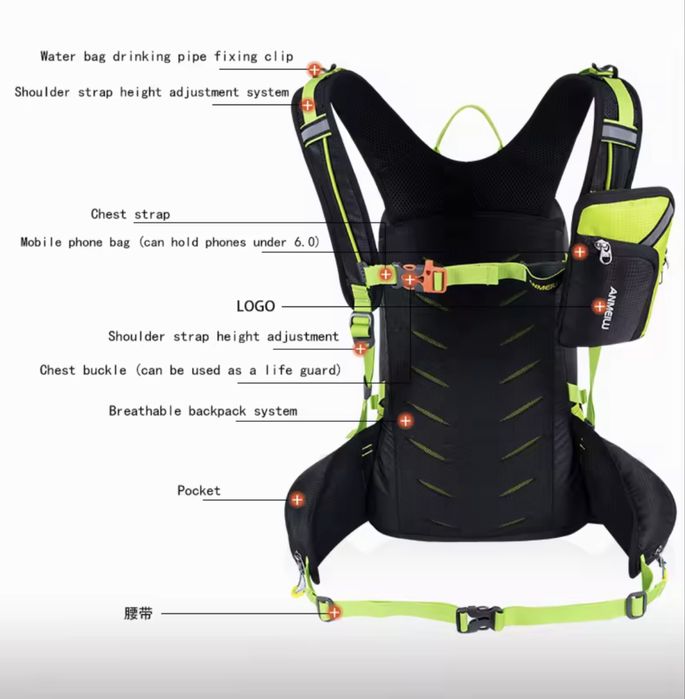 Рюкзак для активного відпочинку, Ендуро Enduro  мото рюкзак Anmeilu