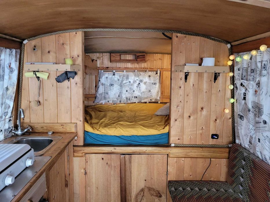 Mercedes 407d Autocaravana Vintage