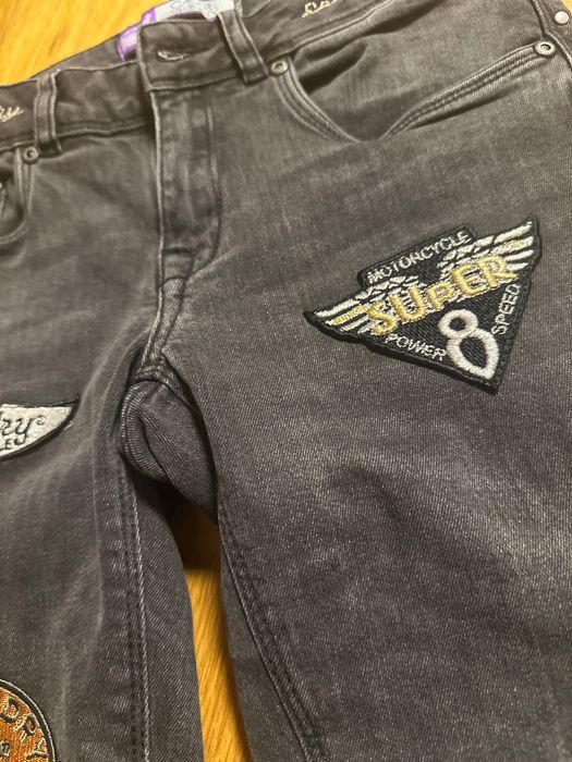 Jeansy damskie Superdry