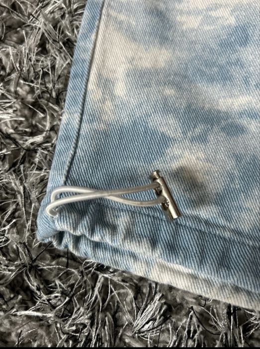Sixth June SKY STRAIGHT PANTS Bojówki blue