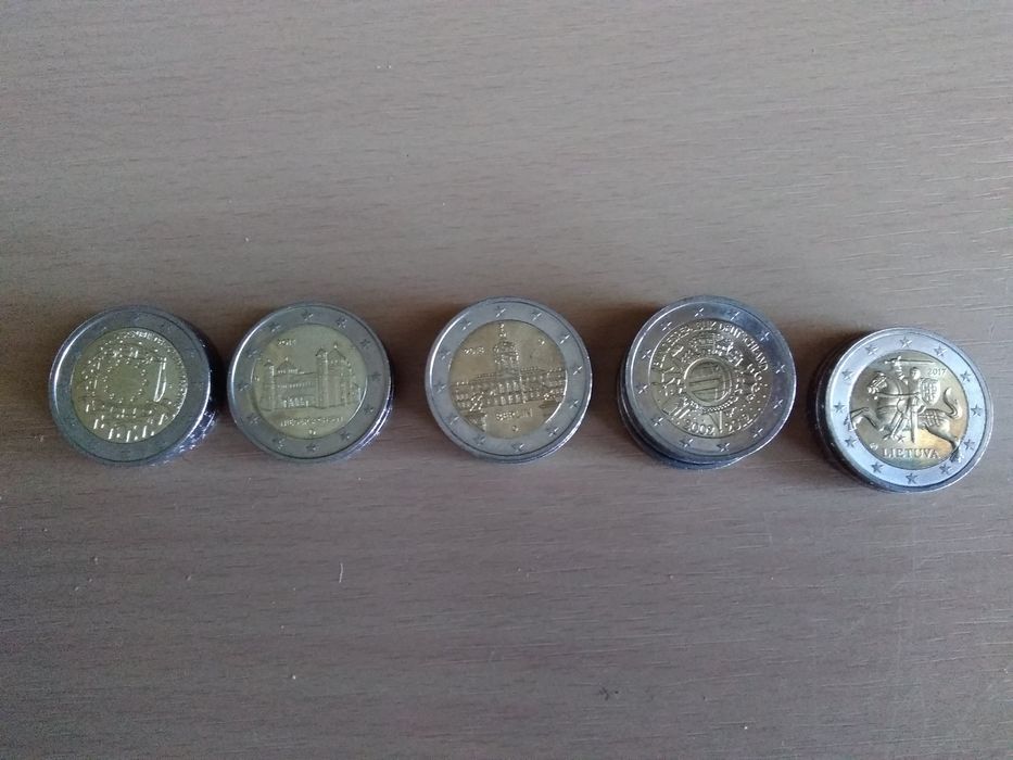 Sprzedam kolekcjonerskie monety euro