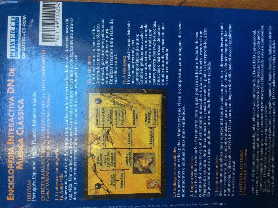 Coleção de Enciclopédia interativa de música clássica (cd áudio/Rom)