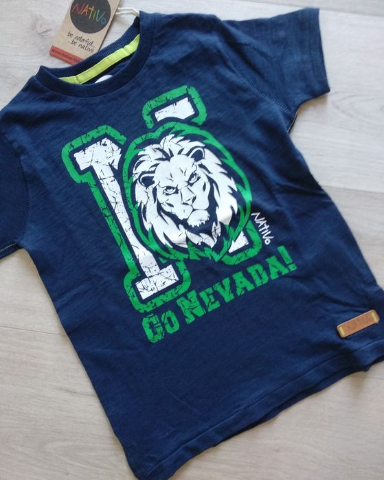 T-shirt z nadrukiem bawełna Nativo 98 /104