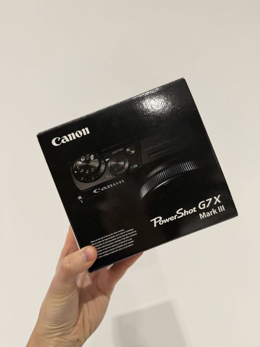 CANON G7X MARK III фотоапарат