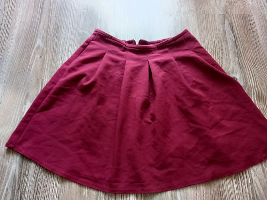 Spódnica Stradivarius bordo roz 34 czyli XS/S
