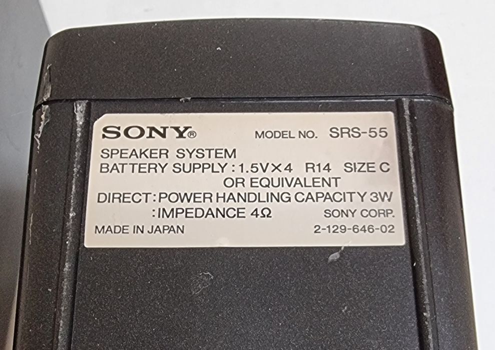 Colunas Som Sony SRS 55
