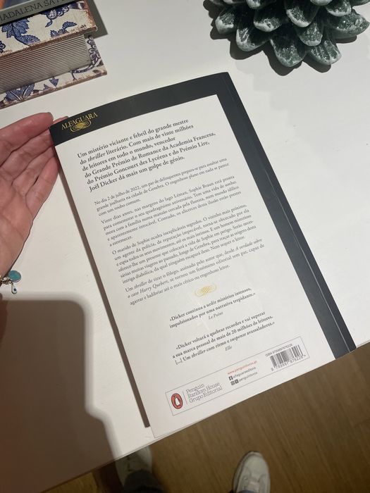 Livro Joël Dicker,  Um animal selvagem