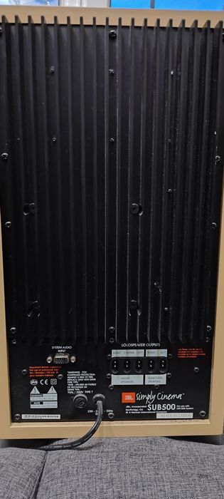 Subwoofer aktywny JBL Sub 500 simply cinema