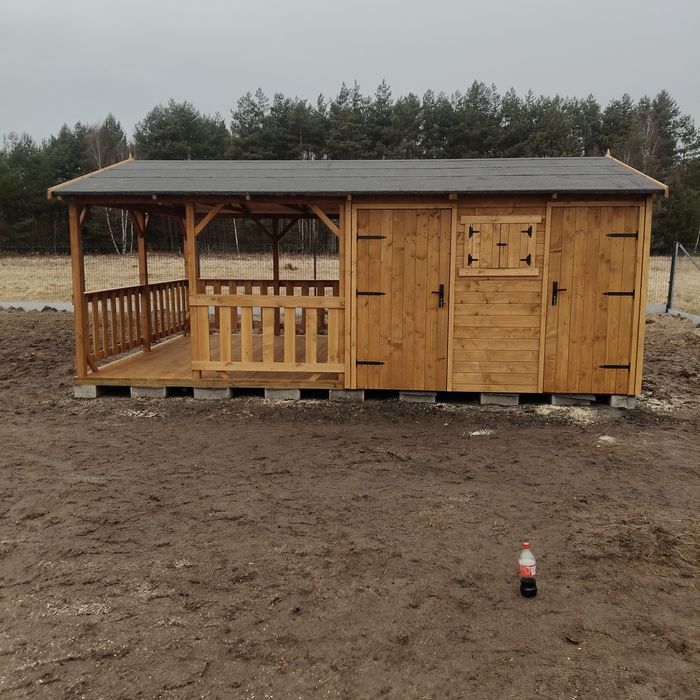 Domek ogrodowy narzędziowy 6x4