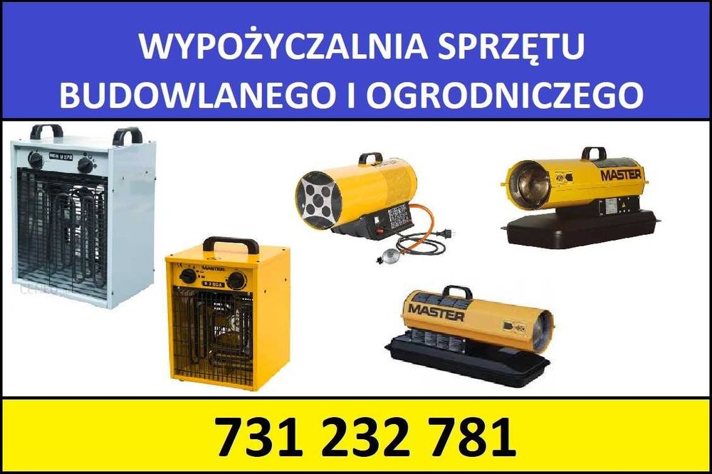 Nagrzewnice Elektryczne/Spalinowe MASTER