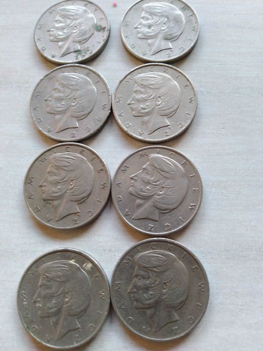 Moneta 10zł z 1975r  do 8 Adam Mickiewicz Bolesław Prus