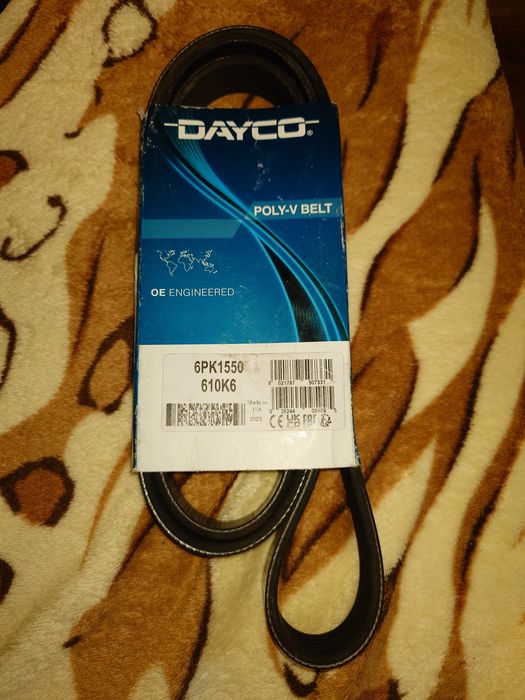 Ремінь поліклиновий Dayco 6pk1550