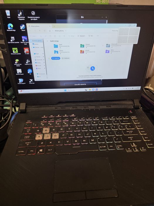 Laptop gamingowy ASUS ROG Strix G G531GV